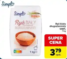 Globi Ryż biały długoziarnisty SIMPL oferta
