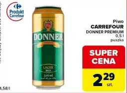 Globi Piwo CARREFOUR DONNER PREMIUM oferta
