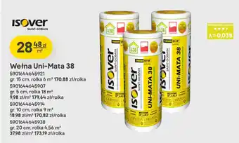 Castorama Wełna Uni-Mata 38 oferta