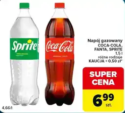Globi Napój gazowany COCA-COLA, FANTA, SPRITE oferta