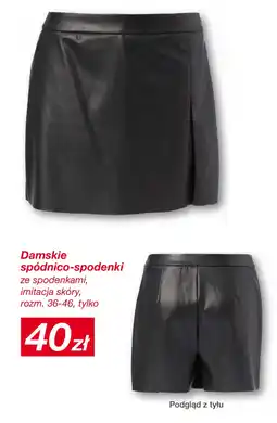 KiK Damskie spódnico-spodenki oferta