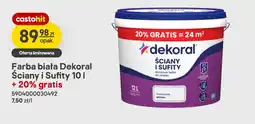 Castorama Farba biała Dekoral Ściany i Sufity oferta