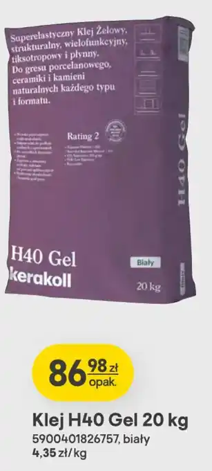 Castorama Klej H40 Gel oferta