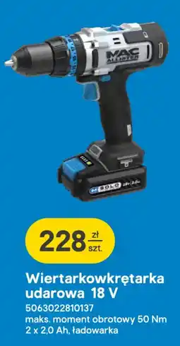 Castorama Wiertarkowkrętarka udarowa 18 V oferta