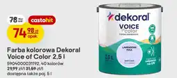 Castorama Farba kolorowa Dekoral Voice of Color oferta