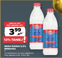Netto Mleko Polskie 3,2% Mlekovita oferta