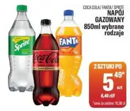 TomiMarkt Napoje gazowane różne rodzaje oferta
