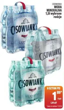 TomiMarkt Cisowianka Woda Mineralna oferta