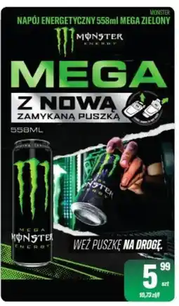 TomiMarkt Napój Energetyczny Mega Zielony Monster Energy oferta