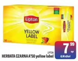 TomiMarkt Herbata Czarna A'50 yellow label oferta