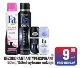 TomiMarkt Fa Dezodorant Antyperspirant oferta