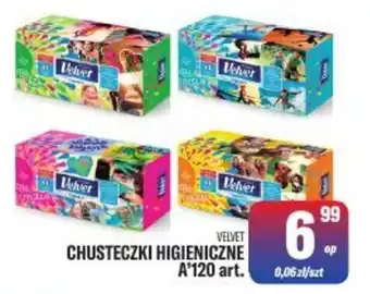 Chusteczki higieniczne Velvet