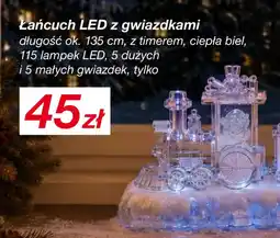 KiK Łańcuch led z gwiazdkami oferta