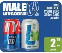 TomiMarkt Piwo Lech Free, Tyskie Zero oferta