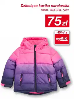 KiK Dziecięca kurtka narciarska oferta