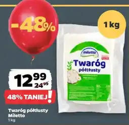 Netto Twaróg półtłusty Miletto oferta