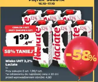 Mleko UHT 3,2% Łaciate