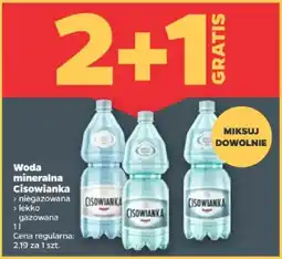Netto Woda mineralna Cisowianka oferta