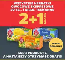 Netto Herbatki owocowe ekspresowe TEEKANNE oferta
