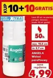 Kaufland Wkład parafinowy Angela 50h oferta