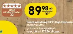Castorama Panel winylowy SPC Dąb Emporia oferta