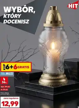 Kaufland Znicz szklany oferta