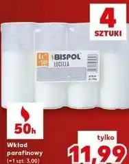 Kaufland Wkład parafinowy Bispol Lucella 50h 4 sztuki oferta
