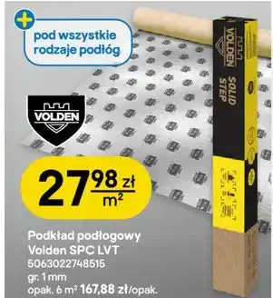 Castorama Podkład podłogowy Volden SPC LVT oferta