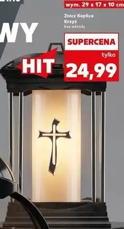 Kaufland Znicz Kaplica Krzyż bez wkładu oferta