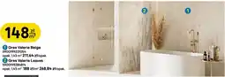 Castorama Tubadzin Gres wielkoformatowy Valerie Beige / Valerie Leaves oferta