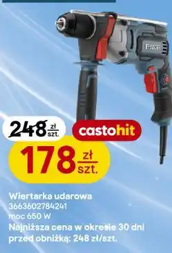 Castorama Wiertarka udarowa Erbauer 650 W oferta