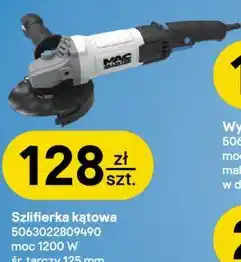 Castorama Szlifierka kątowa Mac Allister 1200 W oferta