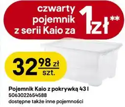 Castorama Pojemnik Kaio z pokrywką oferta