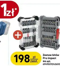 Castorama Zestaw bitów Bosch Pro Impact 44 szt oferta