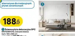 Castorama Kronospan Ścienna płyta dekoracyjna SPC statuario bianco oferta