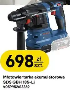 Castorama Młotowiertarka akumulatorowa SDS Bosch GBH 185-Li oferta