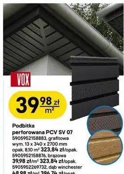 Castorama Podbitka perforowana PCV SV 07 Vox oferta