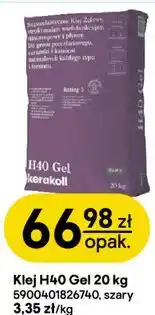 Castorama Klej H40 Gel Kerakoll 20 kg szary oferta