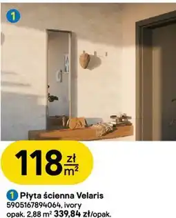 Castorama Decora Płyta ścienna Velaris ivory oferta