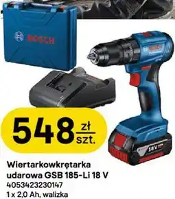 Castorama Wiertarkowkrętarka udarowa Bosch GSB 185-Li 18 V oferta