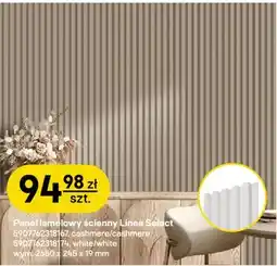 Castorama Panel lamelowy ścienny Linea Select Stegu oferta
