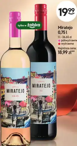 Żabka Wino Miratejo oferta