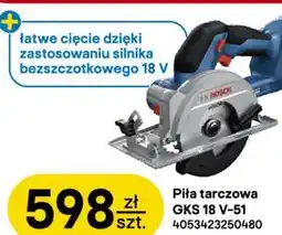 Castorama Piła tarczowa Bosch GKS 18 V-51 oferta