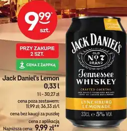 Żabka Jack Daniel's Lemon oferta