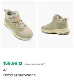 Deichmann 4F Botki sznurowane oferta