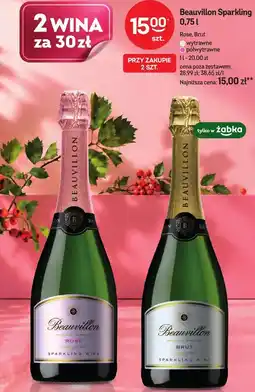 Żabka Wino musujące Beauvillon Sparkling oferta