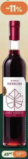 Żabka Wino z czarnej porzeczki Winnica Dwórzno oferta