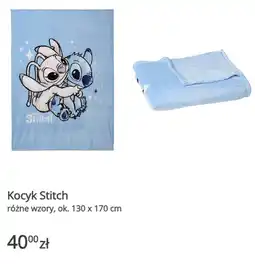 KiK Kocyk Stitch różne wzory, ok. 130 x 170 cm oferta