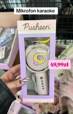 Biedronka Mikrofon karaoke Pusheen oferta