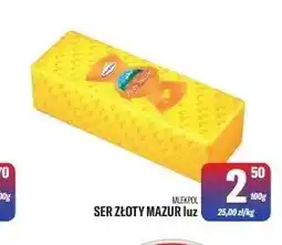 TomiMarkt Ser Złoty Mazur luz Mlekpol oferta